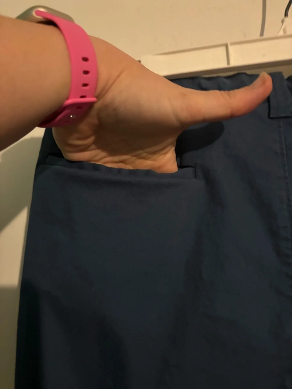 Flex Chino by J. Crew Mens Blue‎ Size 33 Shorts 4 Pocket Classic Twill 9
